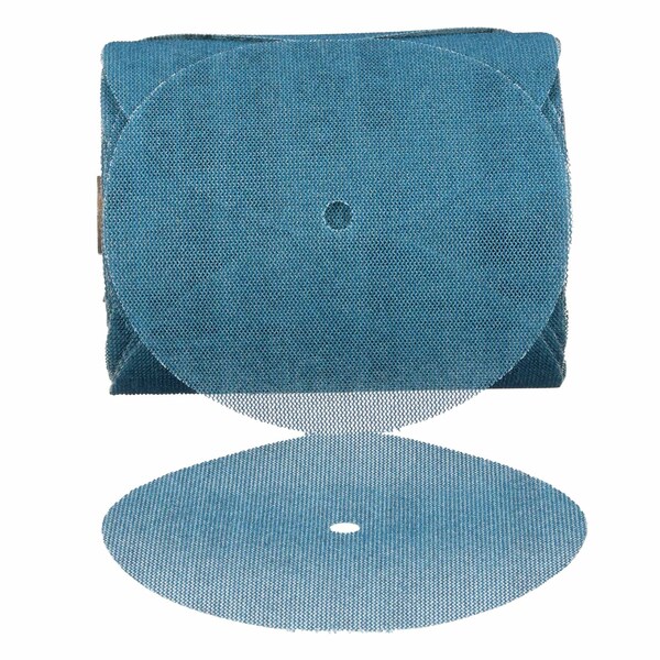 3M Blue Net Disc Roll 36421, 120, 6 in, 100 Discs/Roll, 8PK - 310W