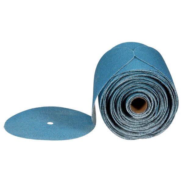 3M Blue Net Disc Roll 36421, 120, 6 in, 100 Discs/Roll, 8PK - 310W