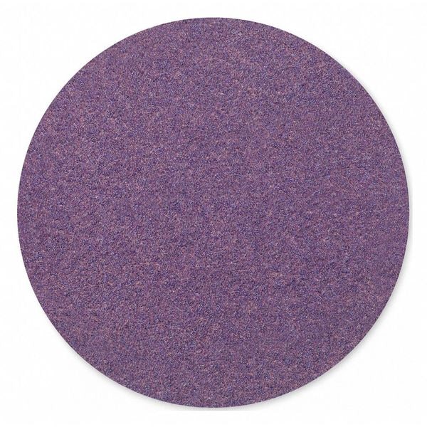 3M Cubitron Hook-and-Loop Sanding Disc, 5 in Dia, Non-Vacuum, Ceramic, 150 Grit, Coated Type, 775L - 7100064174