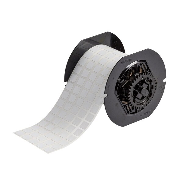 Brady B33 Series Eco-Friendly Matte Labels 0.437in H x 0.5in W WT 10000/RL - B33-12-618