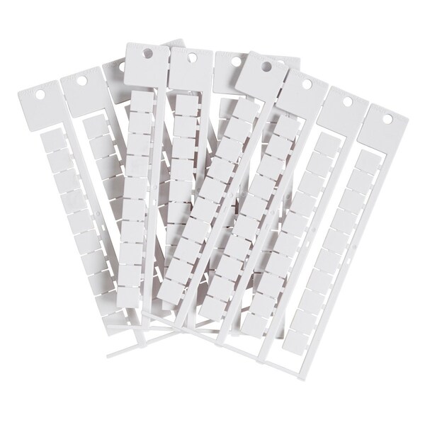 Brady Terminal Block Tag Polycarbonate 10.00 mm H x 10.00 mm W Box of 640 Pieces, 640PK - SA4298