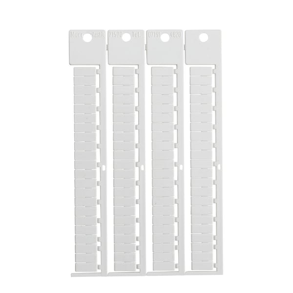 Brady Terminal Block Tag Polycarbonate 12.00 mm H x 5.00 mm W Box of 1408 Pieces, 1408PK - SA4812