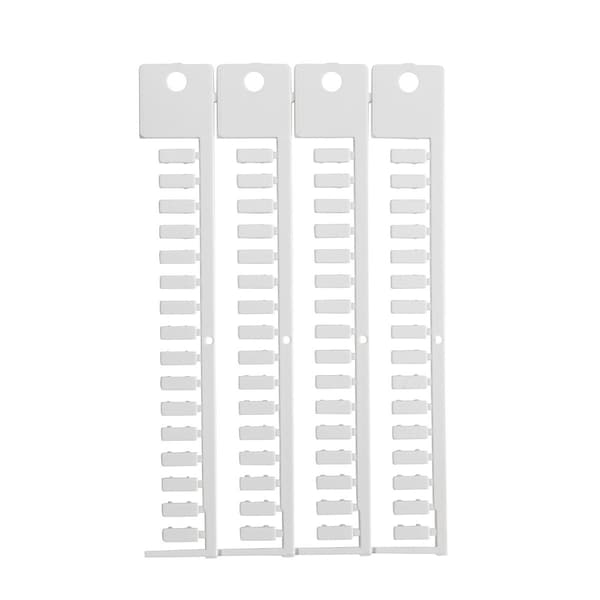 Brady Terminal Block Tag Polycarbonate 10.00 mm H x 4.00 mm W Box of 1024 Pieces, 1024PK - SA4294