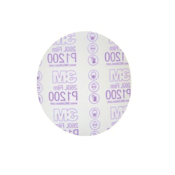 3M 3M Red Abrasive Hookit Film Disc, 01185, 6 in, P12005, 25PK - 7000119791