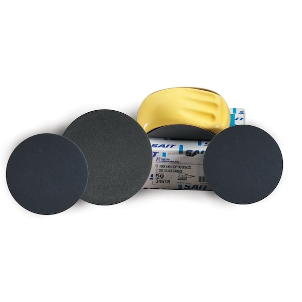 United Abrasives/Sait HookandLoopSiC6in800X50PK - 34625