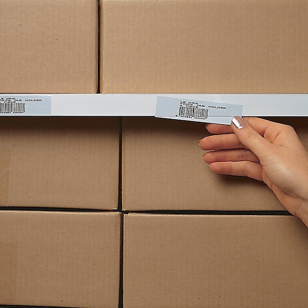 Aigner Index 3/4 x 36 Label Holder, Clear Strip, 6PK - 360756