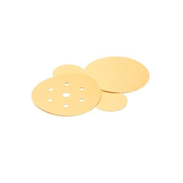 3M 3M Hookit Gold Paper Disc 216U, 00922, 6 in, P800A, 50PK - 7000119733