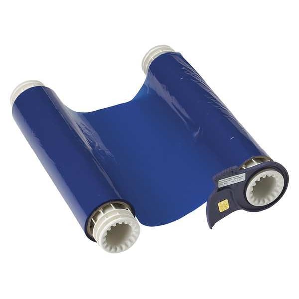 Brady Ribbon Cartridge, 8-3/4" W, 200 ft. L, Blue - 13515