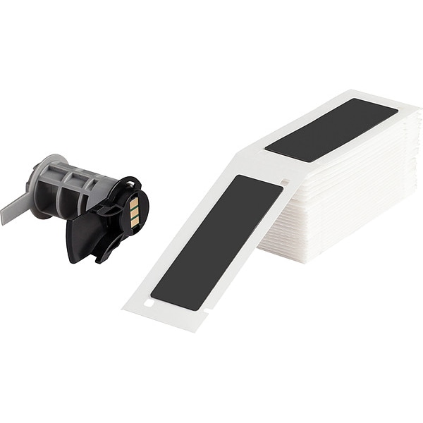 Brady Label, 1 in W, Black - M6-176-593-BK