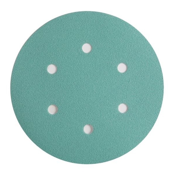 Sunmight Usa Film  -  6IN 6 hole Hook and Loop Disc  Grit 320 , 50PK - 1814