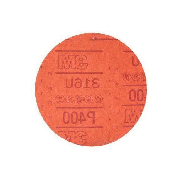 3M 01218, HOOK RED DISC, 316U, 6XNH, P400A, 50PK - 7000045463