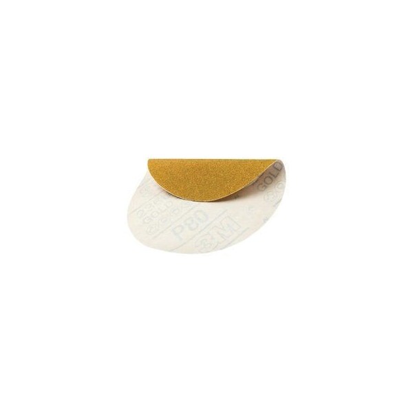 3M 3M Sanding Discs with Stikit Attachment, 31451, 6 in, 80 grit, 10PK - 7010363234