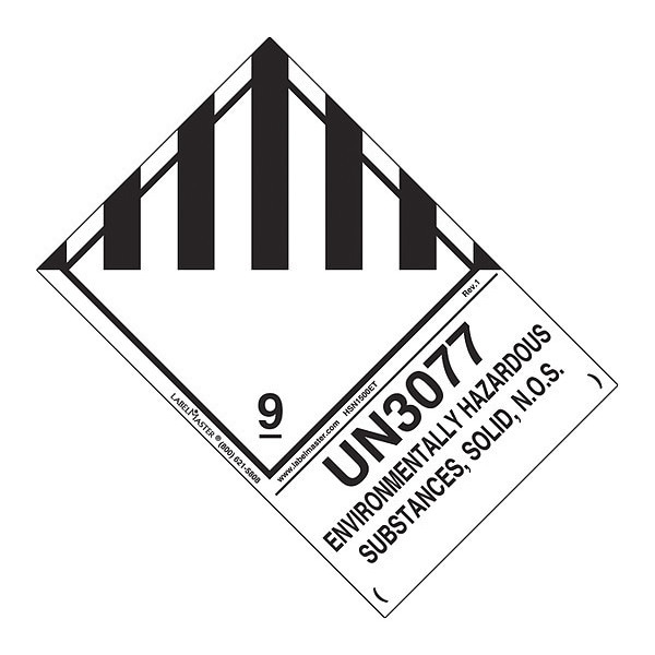Labelmaster UN3077 Environmentally Hazard, PK500, HSN1500ET - HSN1500ET