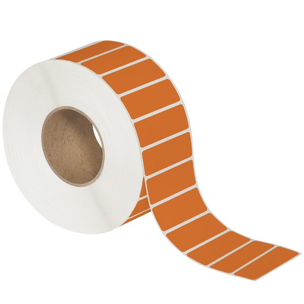Tape Logic 3 x 1in Orange Thermal Transfer Labels - THL133RG