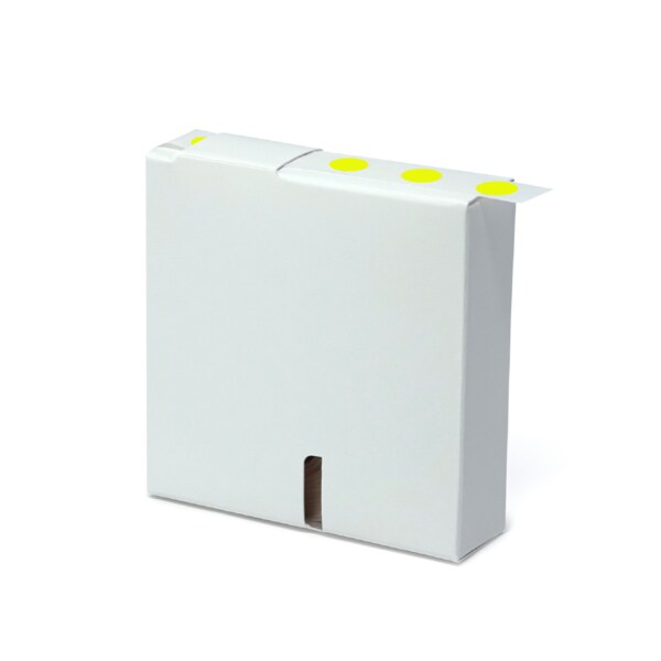 Nevs Cryo Label Dots 13mm Dots for 1.5-2ml Tubes Yellow Roll Form - LCD-12-Y