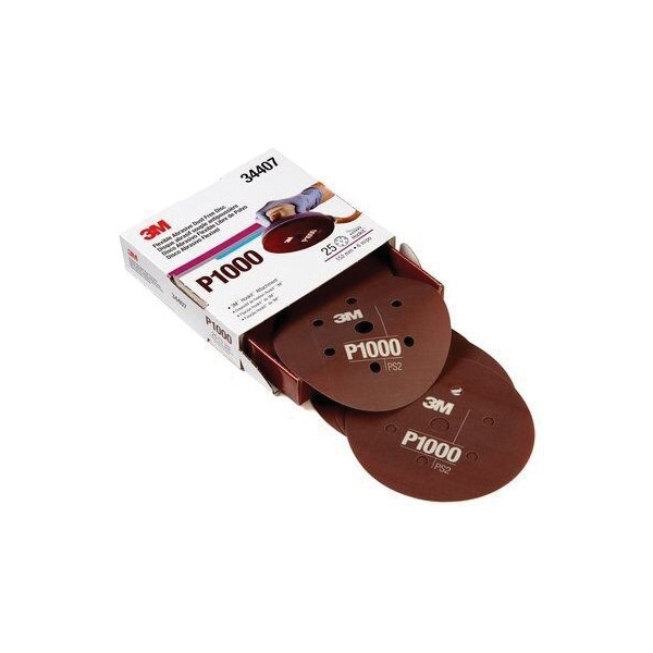 3M 34407, HOOK FLEX ABR DISC, 6 IN, 7HL, P10005, 25PK - 7000120196