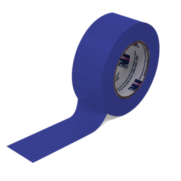 Nevs 2" wide x 60yd Dark Blue Labeling Tape - T-200-DARK BLUE