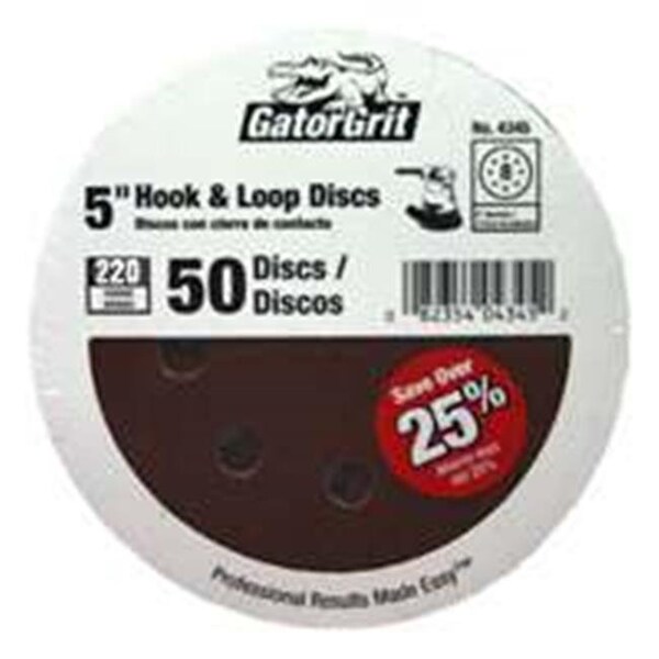 Gator Finishing Ali Industries 4340 Gator 5 In. 8 Hole H Loop No. 220 - 2515336