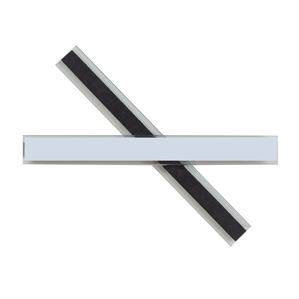 C-Line Products Clear Magnetic Label Holders, Side Load, 6 x 1/2, Clear, PK100 - 87805-BX