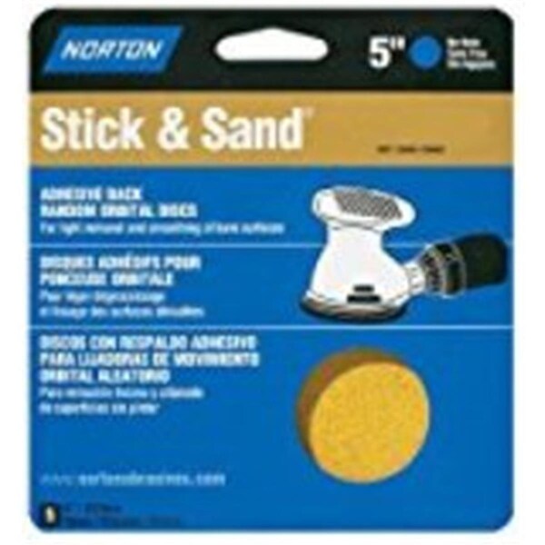 Swivel 48906-05454 5 in. Disc 120 Grit, 5PK - SW3550470