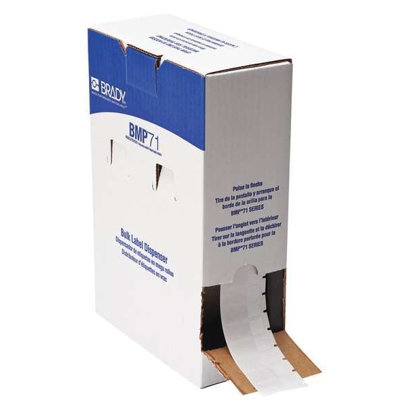 Brady Cartridge Label, White on Translucent, Labels/Roll: 5000 - BM71-29-427