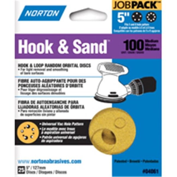 Norton Co Norton 4061 100 Grit Sand Disc - 3309739