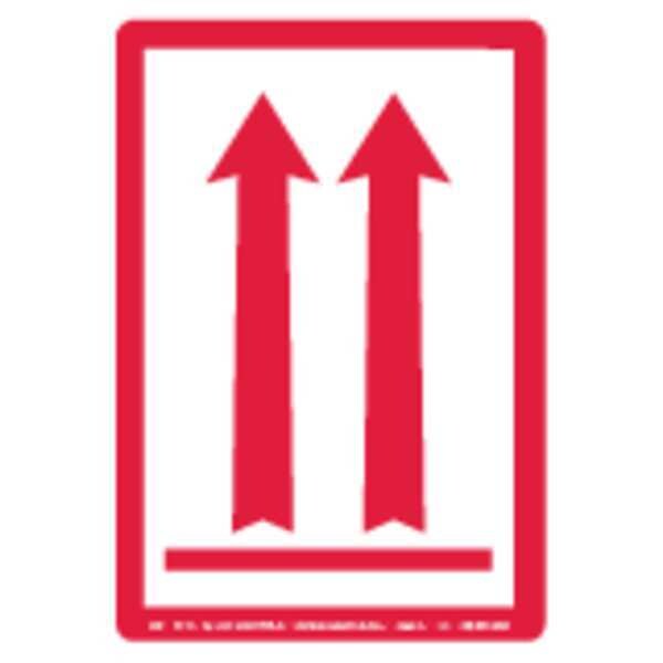 Labelmaster Arrows Label, 2-15/16inW x 4-1/8in H, 500 - L305