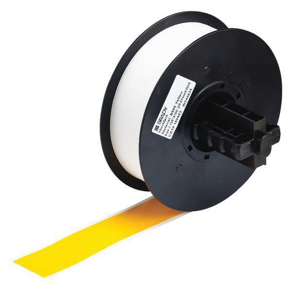 Brady Label Tape Cartridge, Ylw, 1.125Inx100ft - 113194
