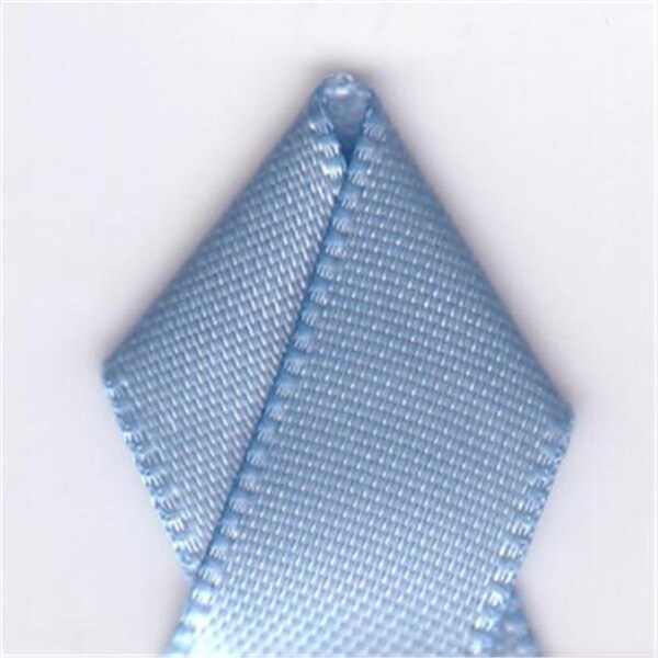 Papilion Papilion R074400090333100Y .38 in. Double-Face Satin Ribbon 100 Yards - Bluebird - R074400090333100Y