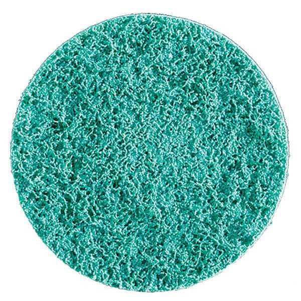Norton Abrasives Hook-and-Loop Surface Conditioning Disc, 5" Dia, No Hole, Aluminum Oxide Aggregate, 120 Grit - 66623333609