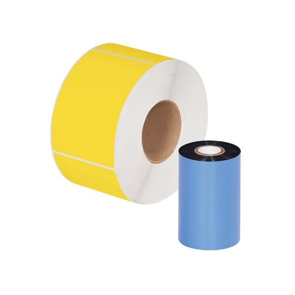 Bsc Preferred 4.02'' x 1181' Black Datamax Thermal Transfer Ribbons - Wax/Resin, 24PK - BUY00015123