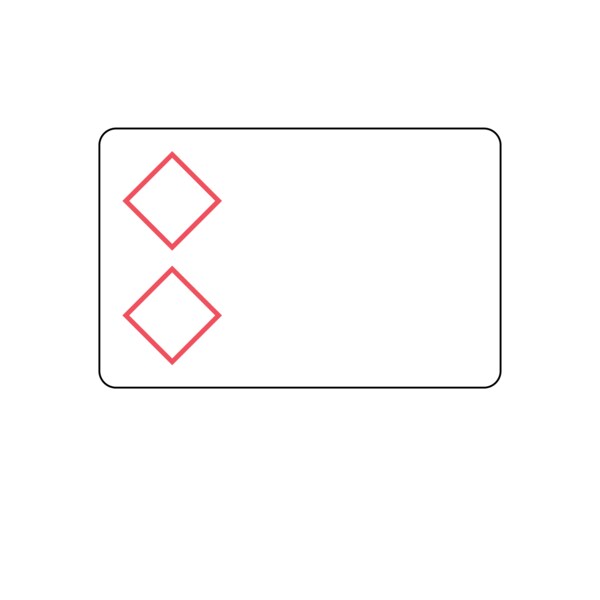 Nevs GHS Label, Blank w/2 Diamonds 1-15/16" x 3" - GHS-B-2S