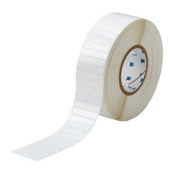 Brady Thermal Transfer Label, White, Labels/Roll: 10,000 - THT-79-423-10