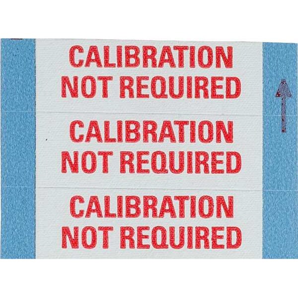 Brady Calibration Labels 0.5" H x 1.5" W, PK 25 - WOAF-53-PK