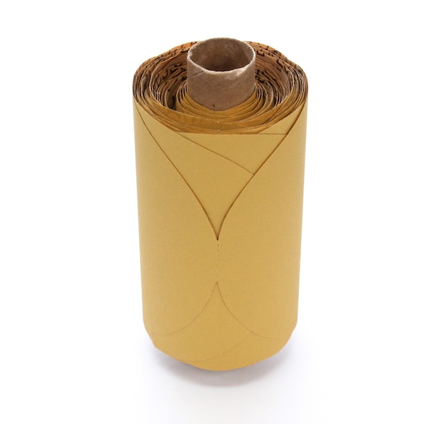 3M Gold Film Disc Roll, P240, 5"x NH, Die 500X - 255L 933