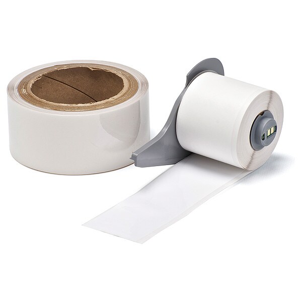Brady Label, 2 in W, Indoor, White - M7-2000-483-WT-KT