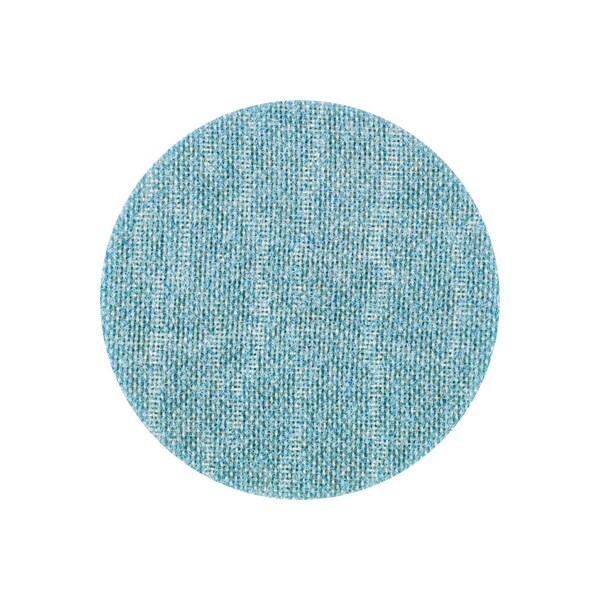 Pferd Hook/Loop Disc, 4-1/2", Al/Oxd, Very Fine, 4-1/2" Dia, No Hole, 240 F Grit, Non-Woven Type - 43449