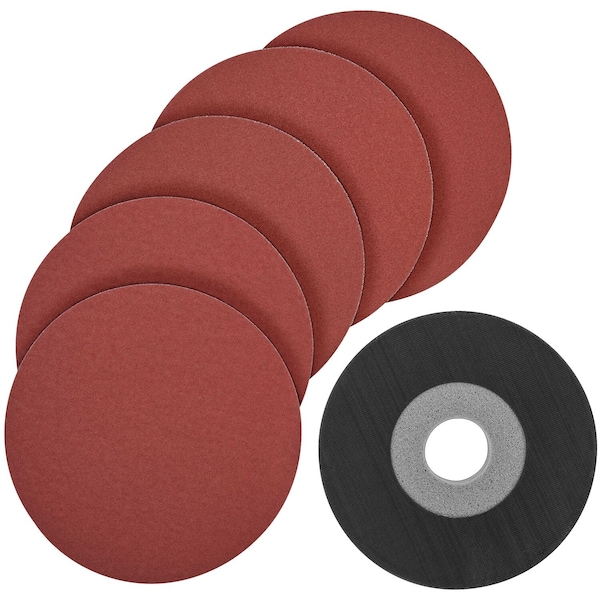 Porter-Cable 9" 120g H&L drywall pad with 5 abrasive discs - 79120-5