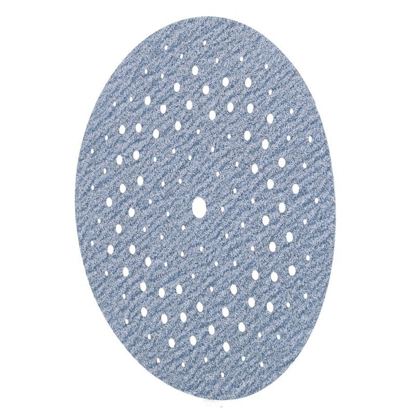 Norton Co 0 Sanding Disc, 5 in Dia, 1116 in Arbor, Coated, P100 Grit, Medium, Alumina Ceramic Abrasive - 3222