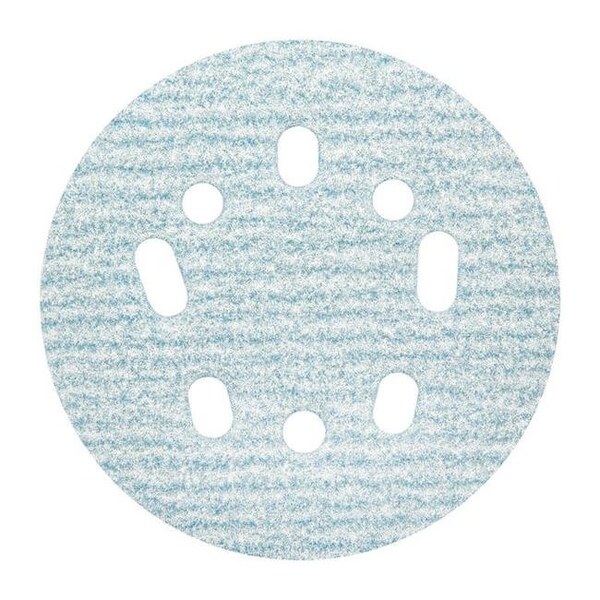 Norton Co Norton 1931393 ProSand 5 in. Ceramic Alumina Hook & Loop 5 & 8 Hole UVH Sanding Disc; 150 Grit Fine - Pack of 50 - 1931393