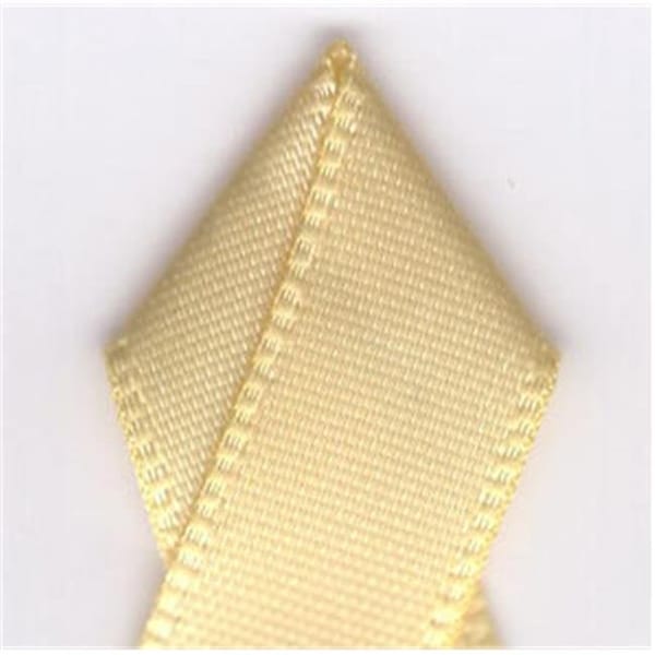 Papilion Papilion R074300230614100Y .88 in. Single-Face Satin Ribbon 100 Yards - Chamois - R074300230614100Y