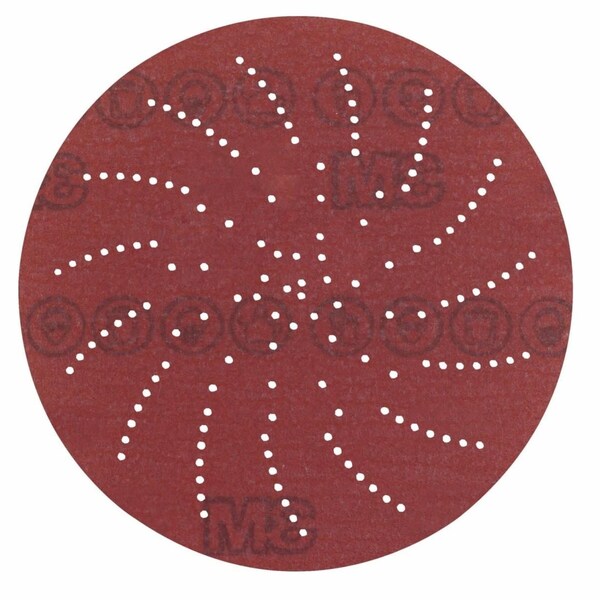 3M Hkit Cn Snding Disc 752I, 6in 50E E, PK125, 6 in Dia, Ceramic Aluminum Oxide, 50 Grit - 7010326621