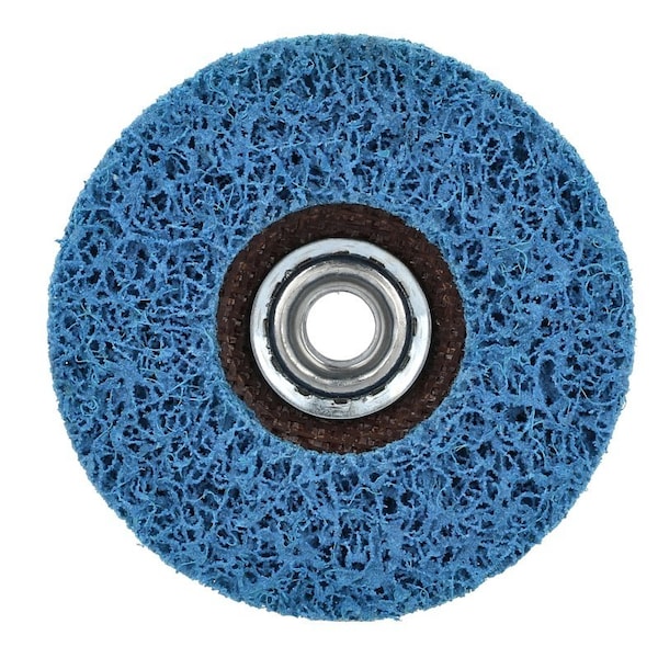 Norton Co 0 Sanding Disc, 412 in Dia, 5811 Arbor, NonWoven, Extra Coarse, Aluminum Oxide Abrasive - 4015