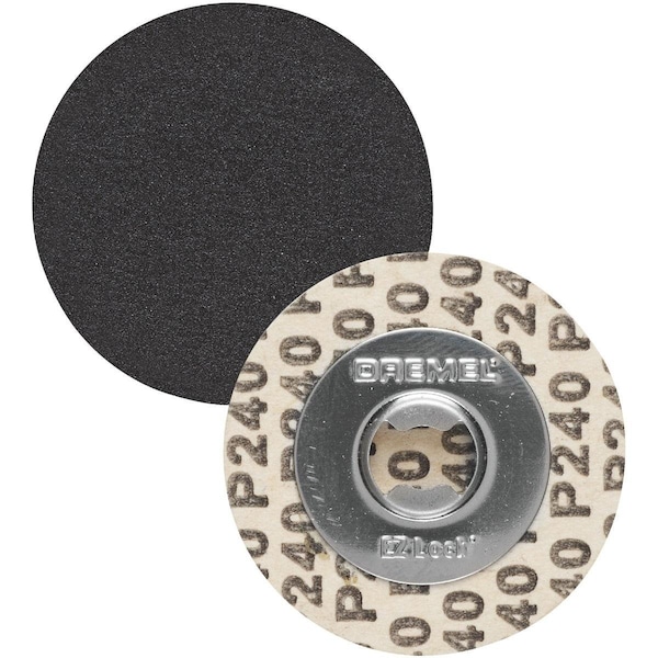 Dremel 1-1/4 In. 240 Grit EZ Lock Sanding Disc - EZ413SA
