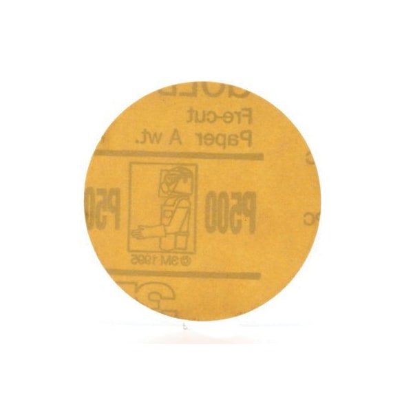 3M 3M Hookit Gold Disc, 00912, 3 in, P500A, 50PK - 7000119710