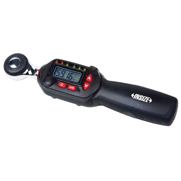 Insize Short Handle Digital Torque Wrench, 150, 752In.Lb/12.5, 62.7Ft.Lb - IST-WS85