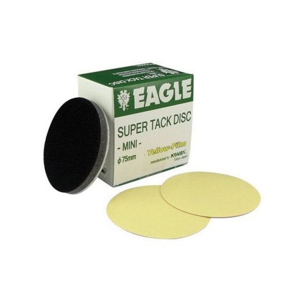 Eagle Abrasives 3'  Yel-Film Super-Tack Discs -P2000, 50PK - 730-2000