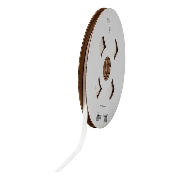 Brady PermaSleeve Heat Shrink Wire and Cable Continuous Labels for 3in Core Printers - 3/16in Dia White - PS-C-187-WT