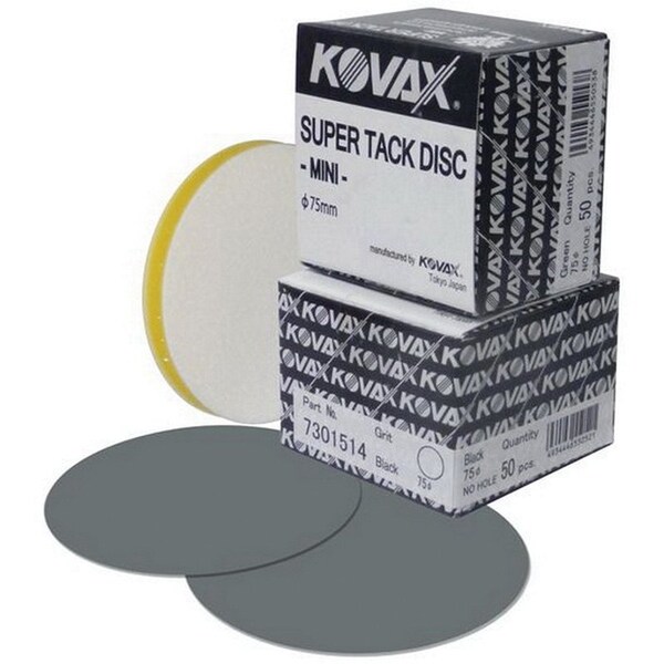 Eagle Abrasives 3'  DRY Buflex Super-Tack Discs Black, 3000, 50PK - 730-1514
