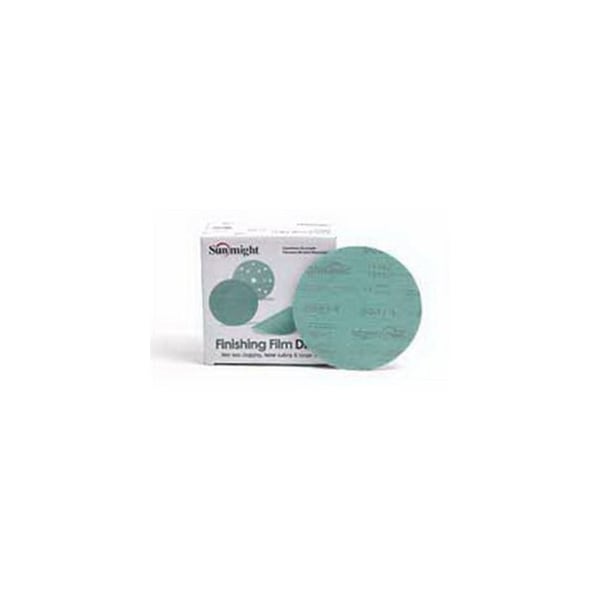 Sunmight Usa Film  -  8IN  8 Hole Hook and Loop Disc  Grit 40 , 50PK - 1003